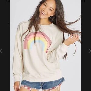 Wildfox Rainbow Sweatshirt